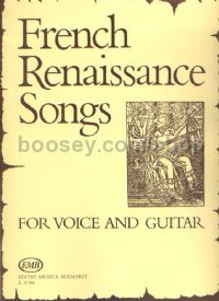 French Renaissance Songs - voice & guitar