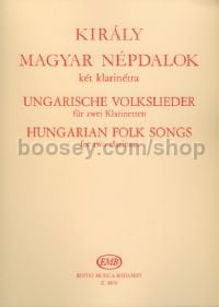 Hungarian Folksongs - 2 clarinets