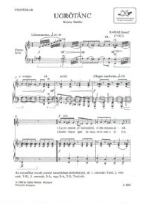 Ugrótánc - SATB & piano
