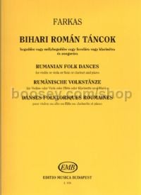 Rumanian Folk Dances - flute & piano