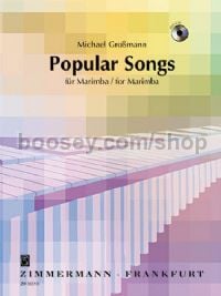 Popular Songs for Marimba (+ CD)