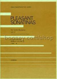 Pleasant Sonatinas Vol. 2 - violin & piano