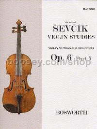 Studies Op. 6 Part 5 violin