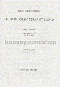 Four Russian Peasant Songs (Unison)