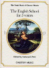 Chester Book of Motets vol.9: The English School For 5 Voices
