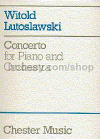Concerto For Piano And Orchestra (Study Score)
