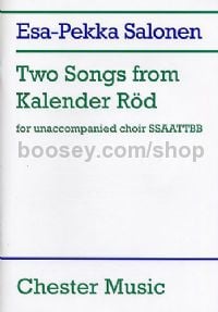 Two Songs from Kalender Röd (SSAATTBB)