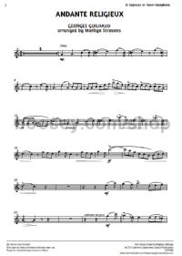 Trois Pièces (Alto or Tenor Saxophone & Piano)