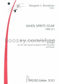 When Spirits Soar for Soprano Saxophone