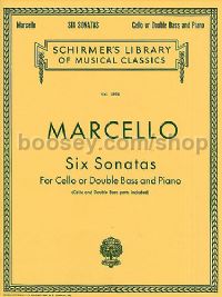 Six Sonatas for cello (or double bass) & piano