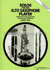 Solos for the Alto Saxophone Player