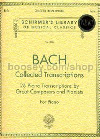 Bach Collected Transciptions Piano