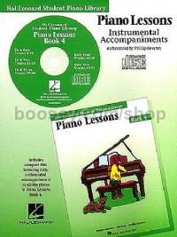 Hal Leonard Student Piano Library: Piano Lessons Instrumental Accompaniments 4 (CD)