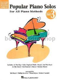 Hal Leonard Student Piano Library: Popular Piano Solos For All Methods 3