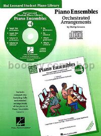Hal Leonard Student Piano Library: Piano Ensembles Orchestrated 4 (CD)