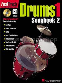 Fast Track Drums 1 Songbook 2 (Book & CD)
