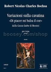Variations on Cavatina Di piacer mi balza il cor from Rossini's Gazza ladra