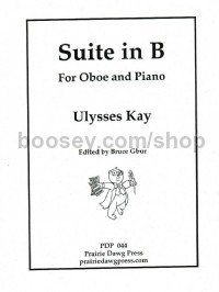 Suite in B for Oboe and Piano