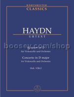 Cello Concerto No 2 in D major (Study Score): Urtext Edition