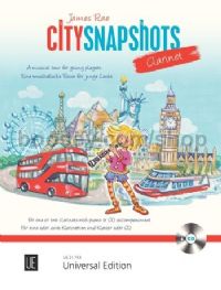 City Snapshots for 1-2 clarinets (Book + CD or piano accompaniment)