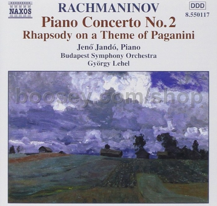 Concerto pour piano n° 2 Rachmaninov Rapsodie sur un thème de Paganini 