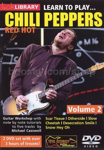 Red Hot Chili Peppers Red Hot Chili Peppers Learn To Play 2 Dvd