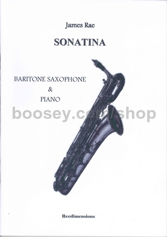 Rae, James Sonatina (baritone sax & piano)