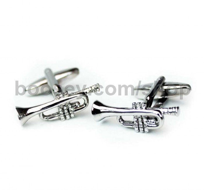 High Detail Large Trumpet Cufflinks