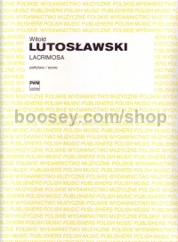Lutoslawski Witold Lacrimosa For Soprano Mixed Choir Orchestra boosey hawkes