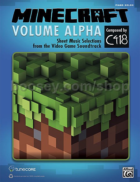 Rosenfeld Daniel C418 Minecraft Volume Alpha For Piano