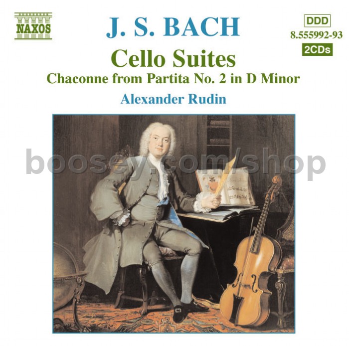 Johann Sebastian Bach - Cello Suites (Naxos Audio CD)