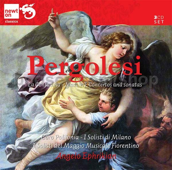 Pergolesi, Giovanni Battista - Sacred Music (Newton Classics Audio CD x3)
