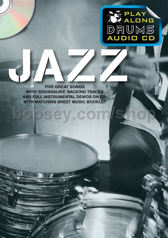 Various Play Along Drums Audio CD Jazz + Booklet
