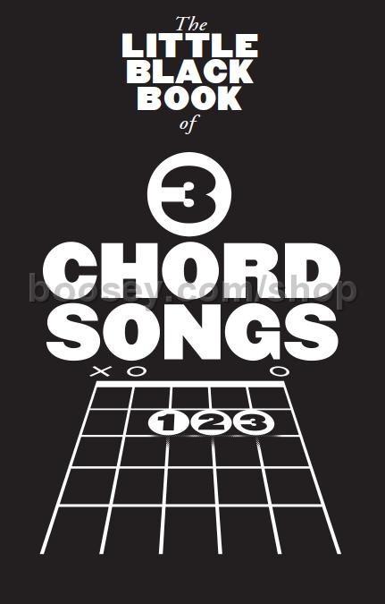 The Little Black Book of 3 Chord Songs Guitar Chord Songbook