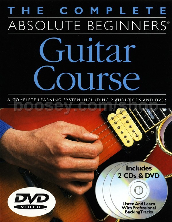 Various Complete Absolute Beginners Guitar Book & CD/DVD