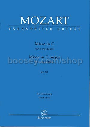 K Vocal score Coronation Mass 317