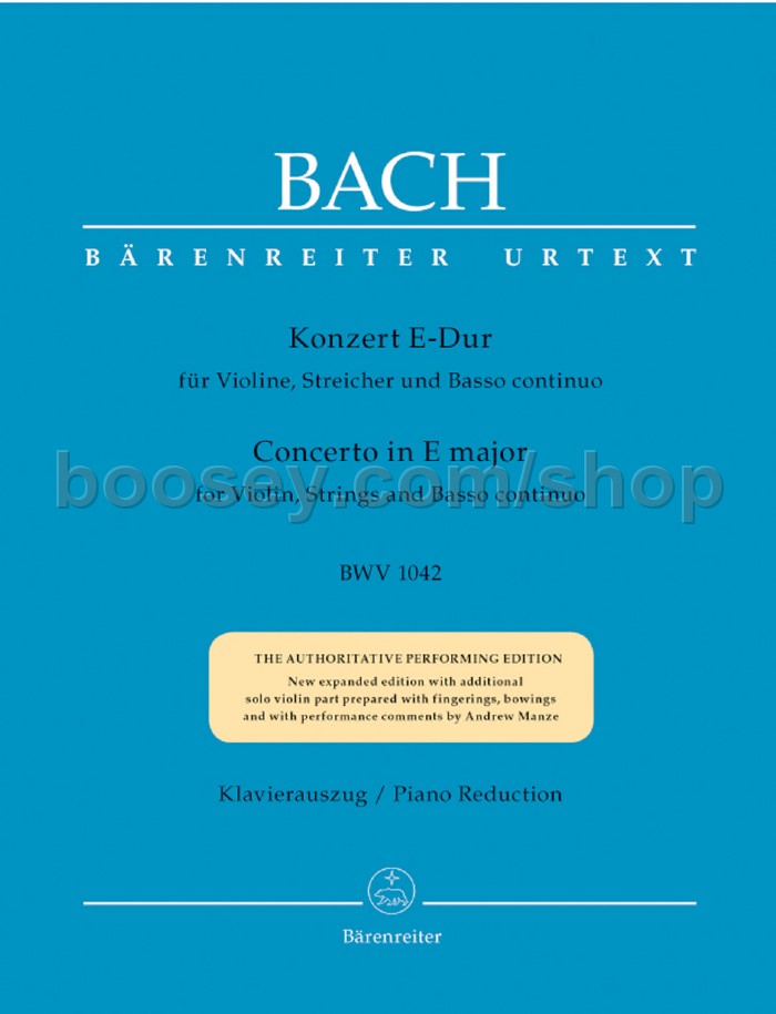 Violin Concerto In E Major, BWV 1042: III. Allegro Assai ...