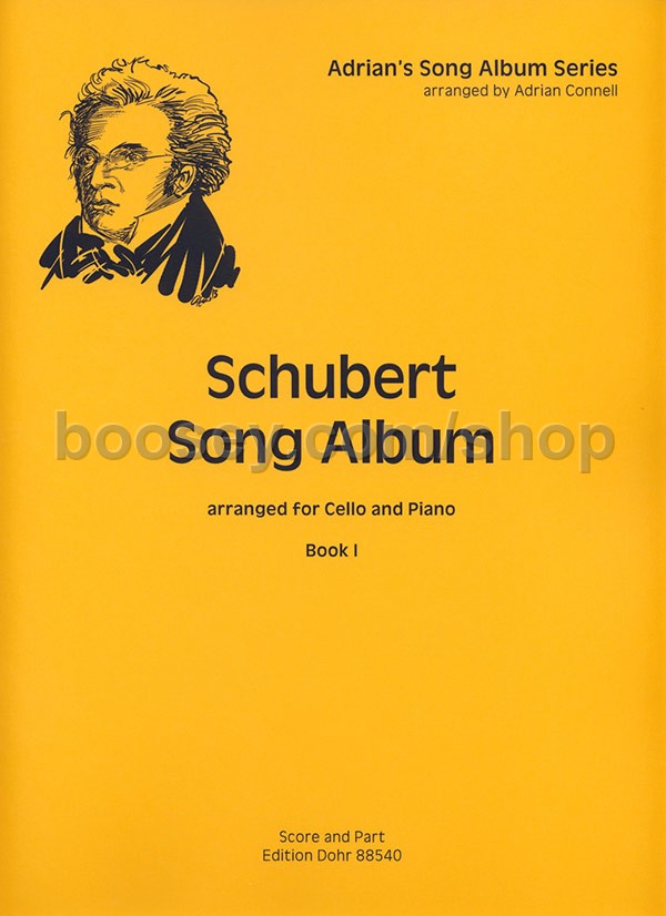 Schubert, Franz Schubert Song Album I cello and piano
