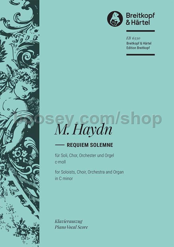 Requiem in C minor Vocal score