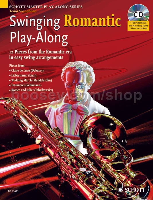 Armstrong, Mark Swinging Romantic PlayAlong Tenor Sax (Book & CD