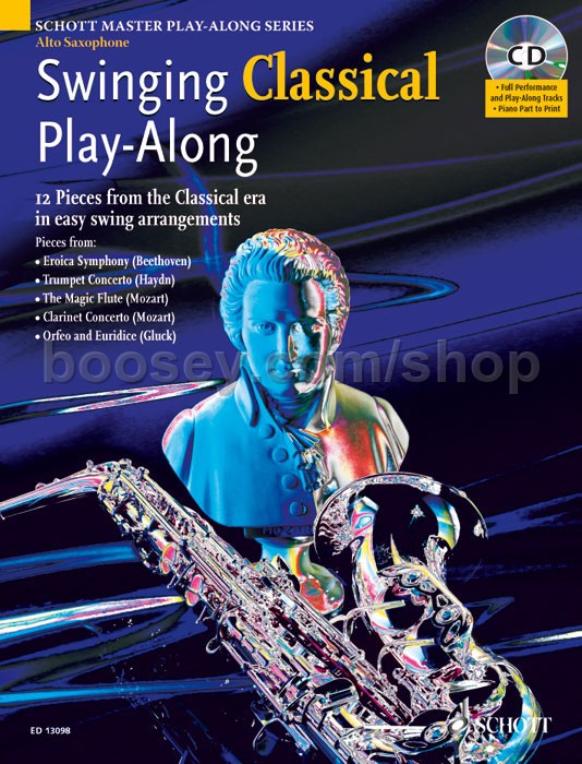 Armstrong, Mark Swinging Classical PlayAlong Alto Sax (Book and CD