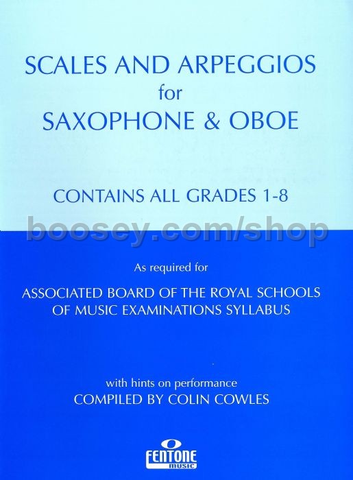 Scales & Arpeggios 18 Sax/oboe
