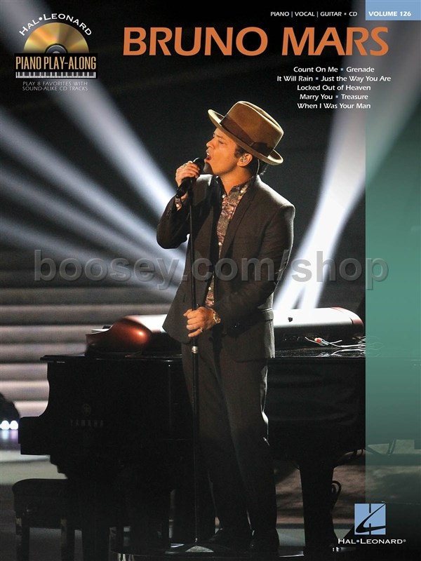 Mars Bruno Bruno Mars Piano Play Along With Cd Mars Bruno Bruno Mars Piano Play Along With Cd