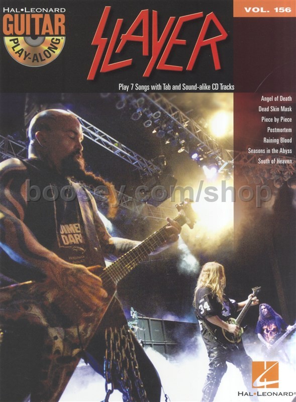 Slayer Slayer Guitar PlayAlong 156 (+ CD)
