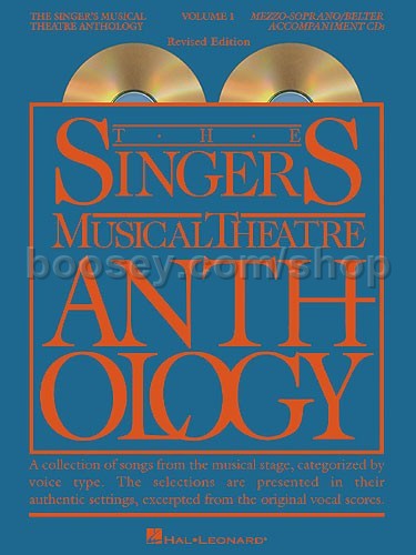 Various The Singer S Musical Theatre Vol I Mezzo Soprano Cds Only