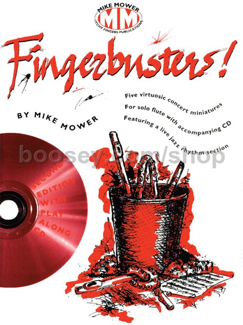 Mike Mower Fingerbusters for Flute (Book & CD)