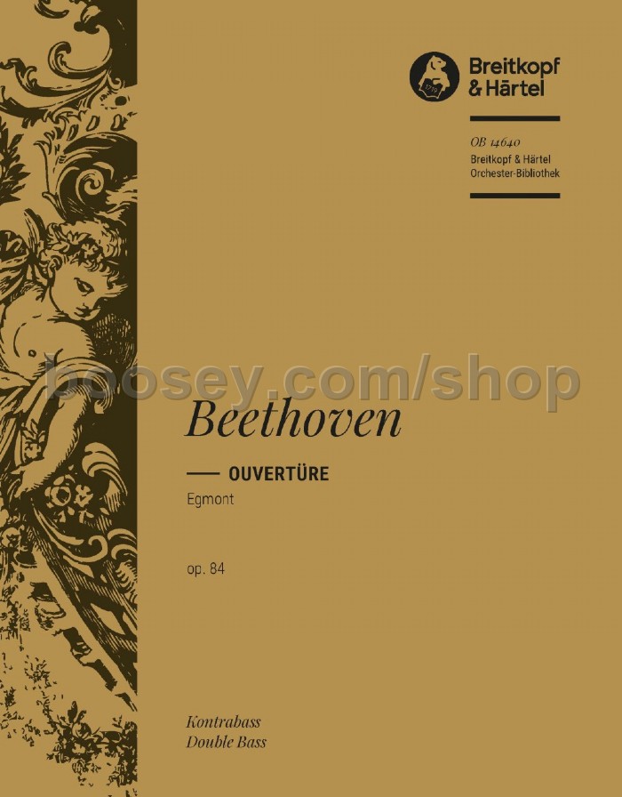 Beethoven, Ludwig van Egmont op. 84 Overture orchestra