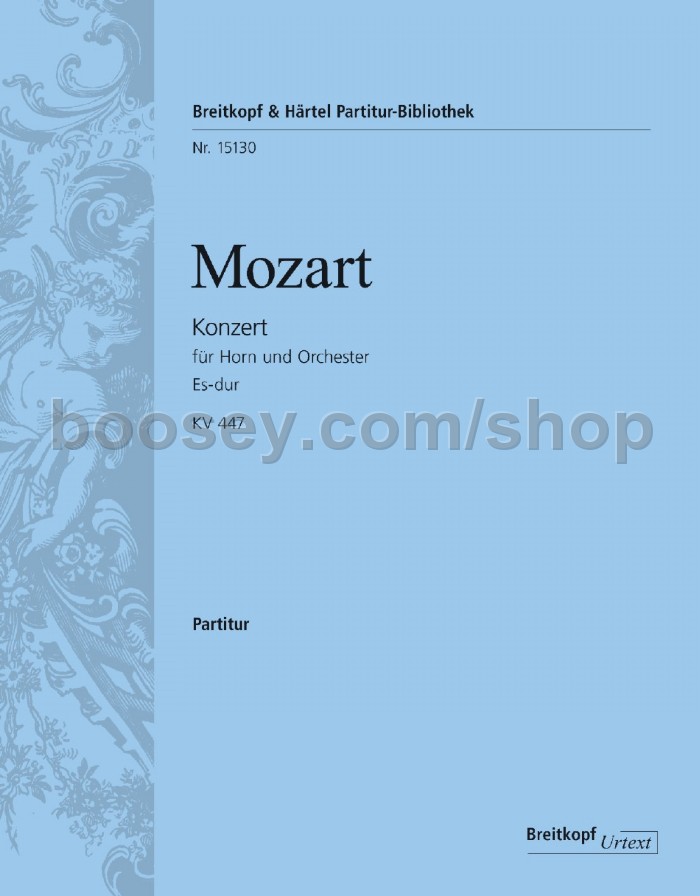 Mozart, Wolfgang Amadeus Horn Concerto No. 3 in Eb major K. 447 (full