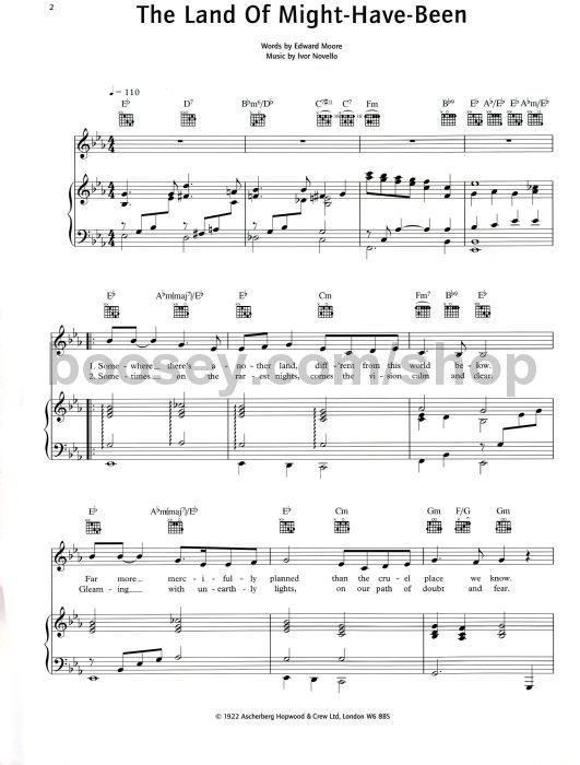 Ivor Novello Land Of Might Have Been Gosford Park