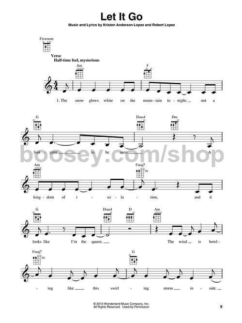 Lopez, Robert & AndersonLopez, Kristen Frozen Music from the Motion